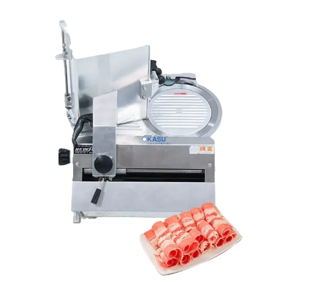 Máy cắt lát thịt tự động OKASU SL300B