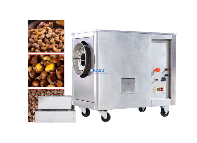 Máy rang hạt đa năng gas CY-15