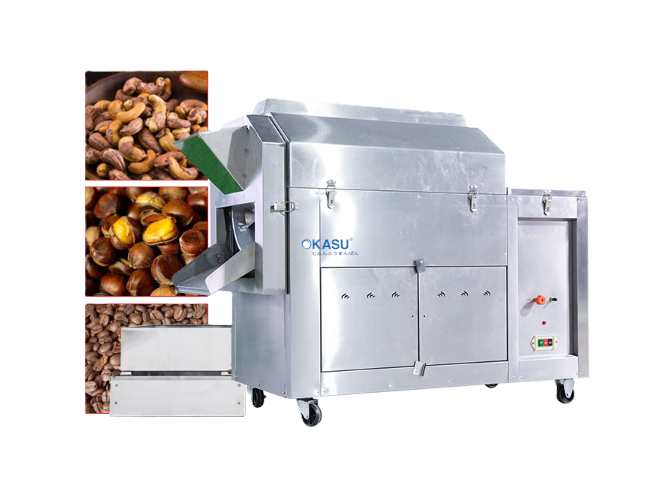 Máy rang hạt đa năng gas CY-50