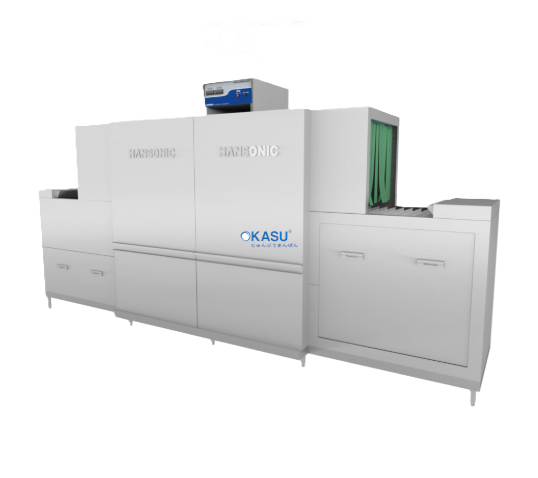 MÁY RỬA KHAY CÔNG NGHIỆP BĂNG CHUYỀN HASONIC HDF-561G
