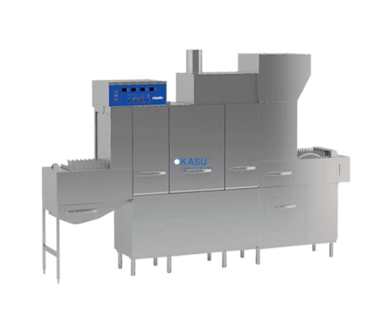 Máy rửa chén bát công nghiệp băng chuyền Ozti OBF 6000 M