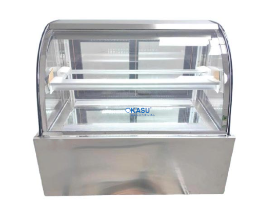 Tủ trưng bày bánh kính cong 90cm BAKERTOP BKCD900 