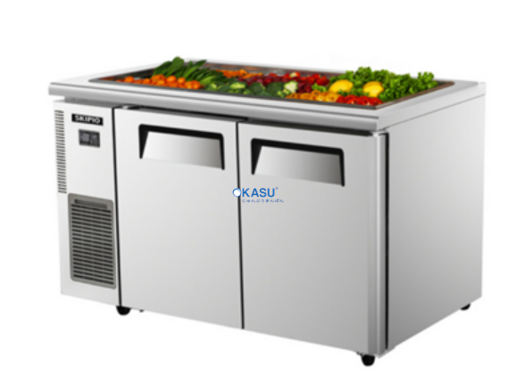 Bàn mát Salad 2 cánh 1m5 Skipio SSR15-2