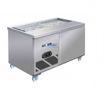 Bàn mát Salad dài 1m2 Berjaya BS1D/SSC4/Z