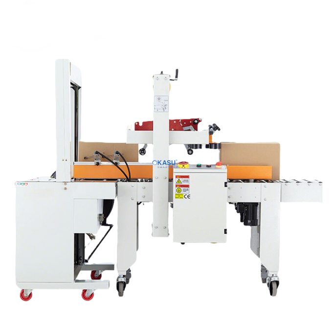 Máy dán băng keo và đóng đai tự động GPP-50A 