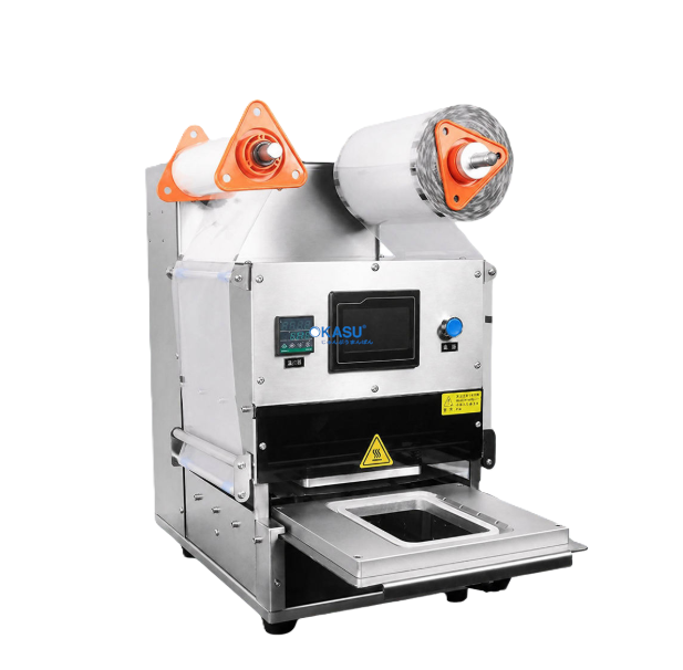 Máy hàn nhiệt khay bán tự động DF250TA