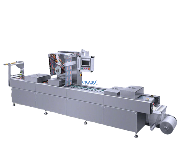 Máy đóng gói chuyên dùng cho xúc xích, giăm bông, thịt chín và thực phẩm chế biến sẵn DLZ-520AM