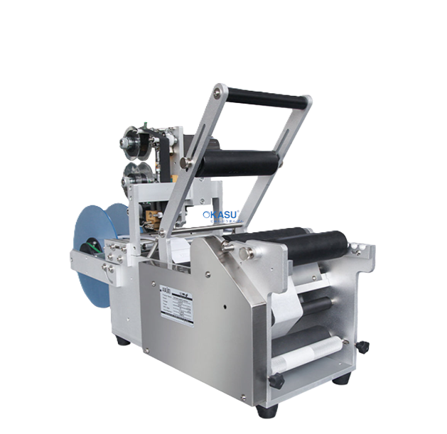 Máy dán nhãn chai tròn để bàn LM-50T