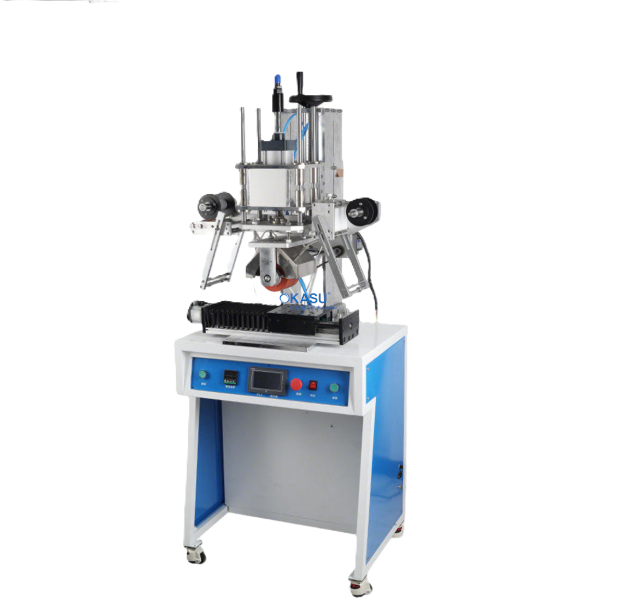 Máy cán phẳng khí nén ép nhiệt túi nhựa, hộp đựng mỹ phẩm, hộp nhựa G11364