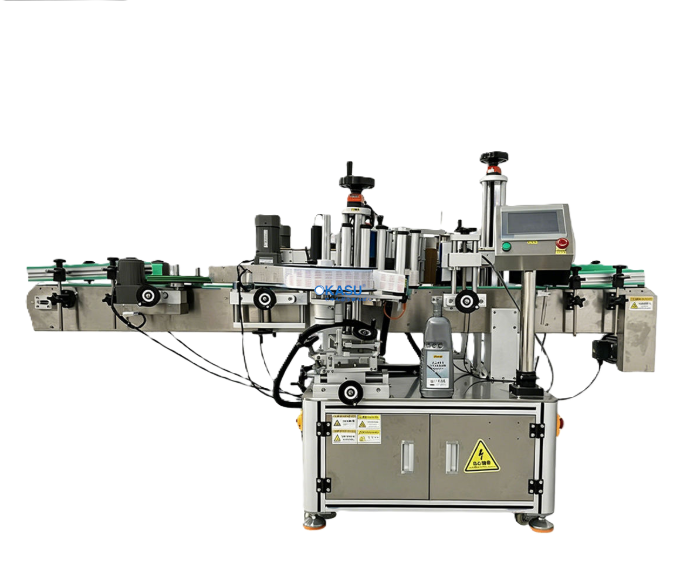 Máy dán nhãn tự động dành cho chai nhựa, thủy tinh, hình tròn, dẹt, đa hình dạng LT-T703