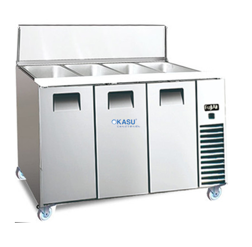 BÀN MÁT SALAD DẠNG NẰM 1,8M FUJI AIR FSR18-3