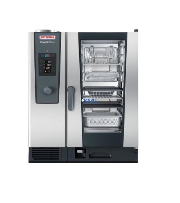 LÒ HẤP NƯỚNG ĐA NĂNG RATIONAL GN 1/1 10 KHAY ICC 10-1/1 GN