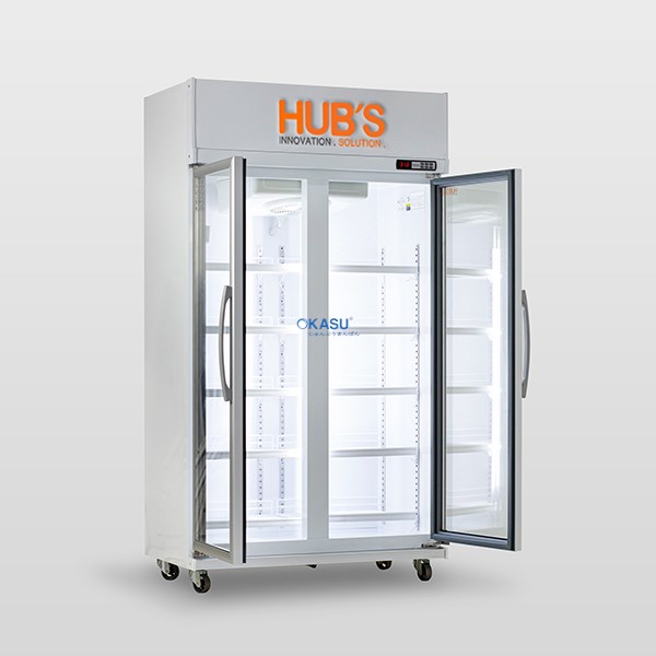 Tủ mát 2 cánh kính HUB’S HUBS-2LS