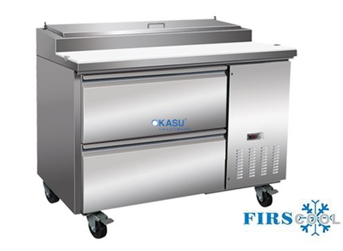 Bàn salad có nắp 2 ngăn Firscool HC-P44-2D