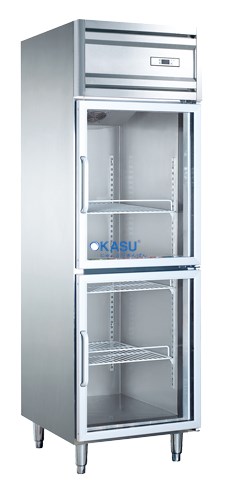 Tủ mát 2 cánh kính OKASU KG0.5L2W