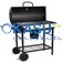 Bếp nướng đen có moto xoay BBQ-05