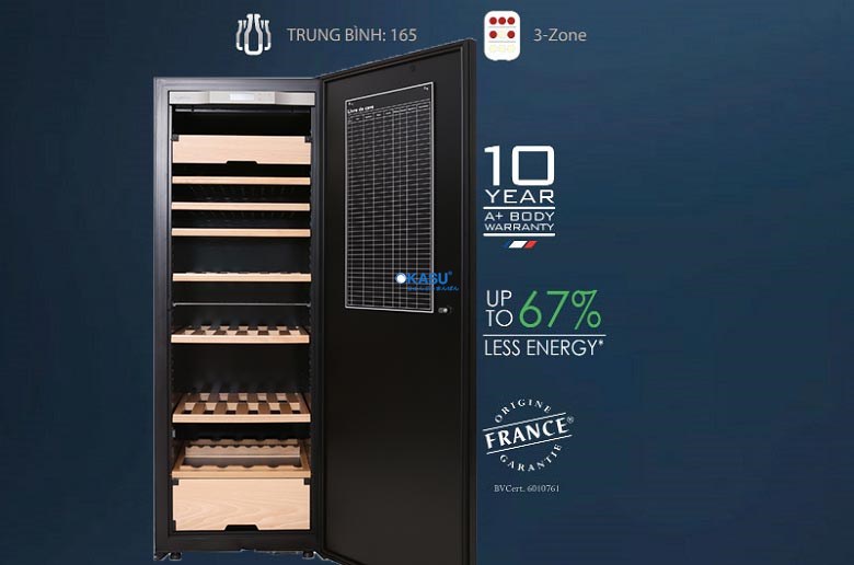 Tủ rượu TRANSTHERM CASTEL - ảnh 2