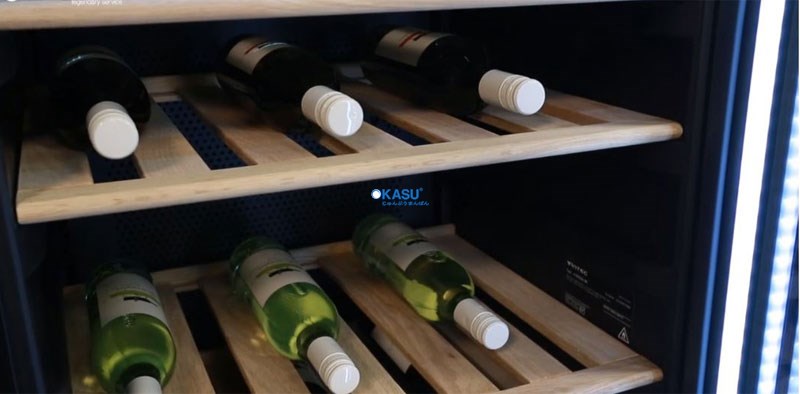 Tủ rượu VINTEC V190SG2EBK - ảnh 3