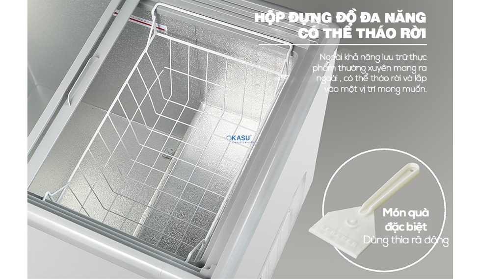 Tủ trữ đông (Cửa kính) Carrier CSDH-D300WA - ảnh 8