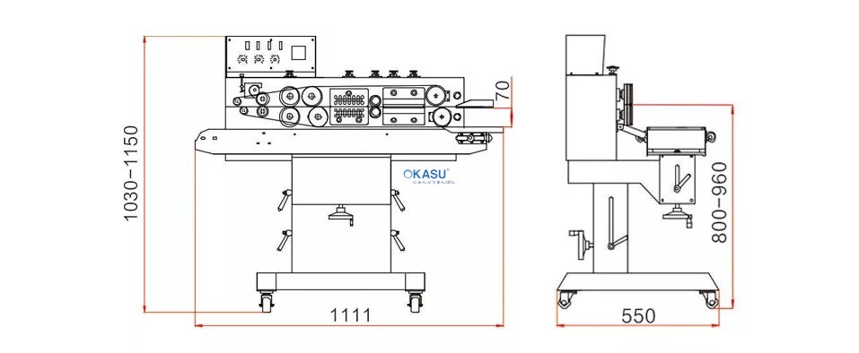 Máy hàn nhiệt tự động đa chức năng FRM-1120W - ảnh 2