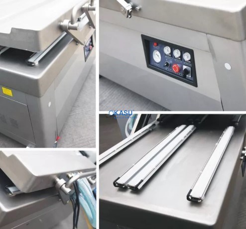 Máy hút chân không dùng màng nhôm Fish HVC-610S/4C - ảnh 2