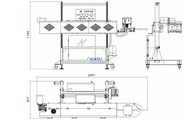 Máy hàn nhiệt tự động cho túi màng PE FBH-32 - ảnh 3