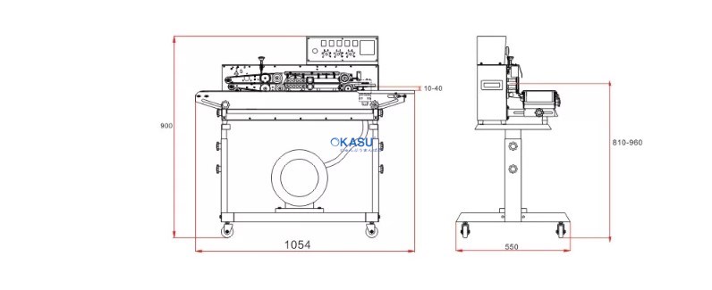 Máy hàn túi nhựa có hút khí FRMC-980III - ảnh 2