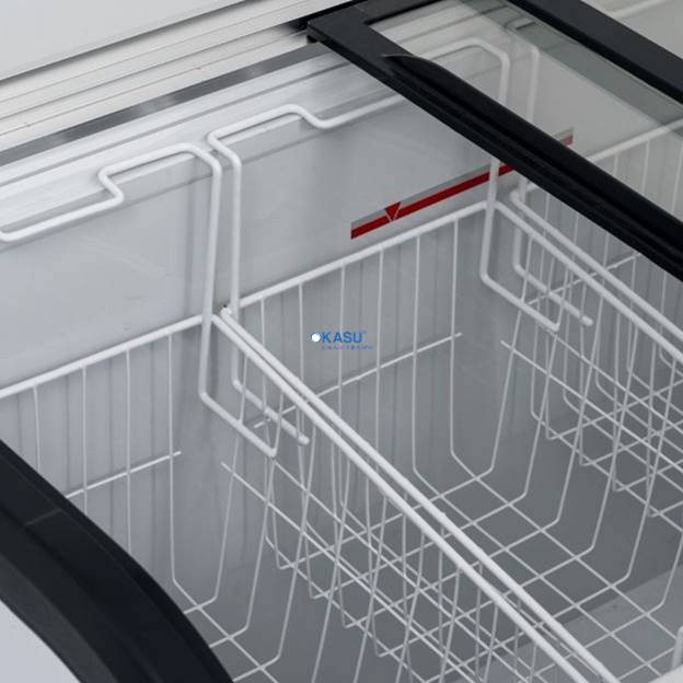 Tủ Đông Nằm Cánh Kính Cong Cobi CBSD-520Q - ảnh 1