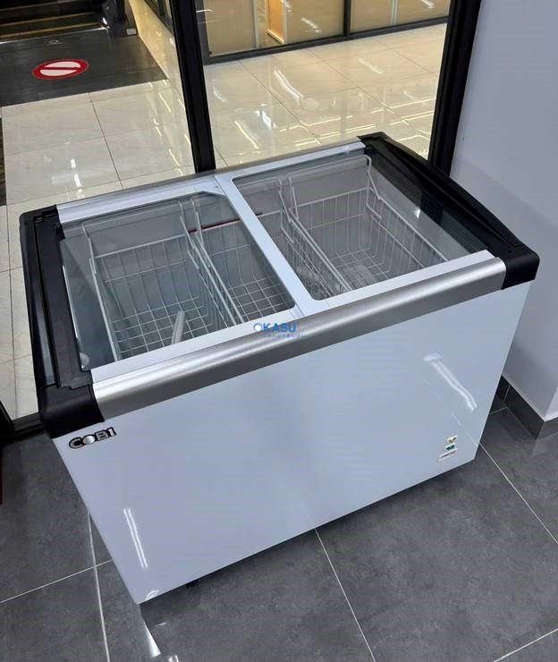 Tủ Đông Nằm Cánh Kính Phẳng Cobi CBSD-320P - ảnh 2