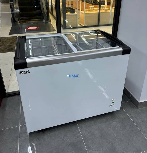 Tủ Đông Nằm Cánh Kính Phẳng Cobi CBSD-320P - ảnh 1