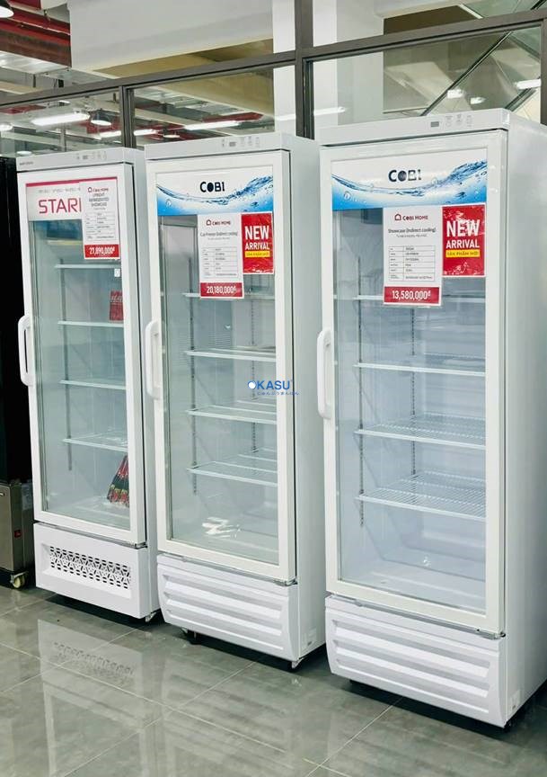 Tủ Đông Trưng Bày 1 Cánh Kính Cobi CB-490FAR - ảnh 1