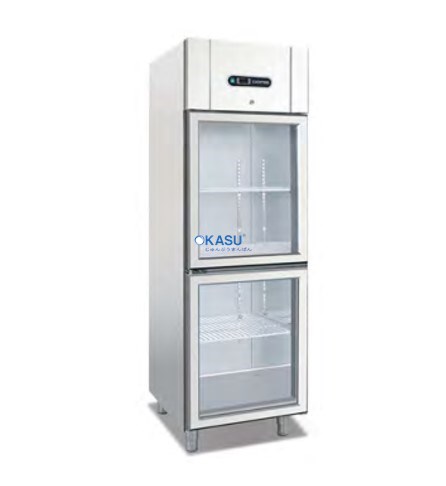 Tủ Mát Đứng 2 Cánh Kính Coolmes AS0.5G2 - ảnh 1