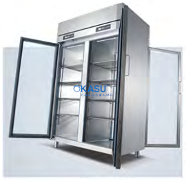 Tủ Trưng Bày Đứng 2 Cánh Kính Mở Hai Mặt Coolmes S1.0G4-ST - ảnh 2