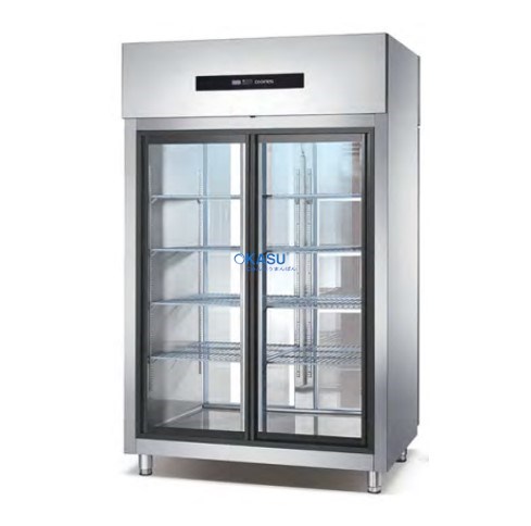 Tủ Trưng Bày Đứng Có Cửa Kính Hai Mặt Coolmes S1.0G4-STP - ảnh 1