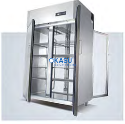 Tủ Trưng Bày Đứng Có Cửa Kính Hai Mặt Coolmes AS1.0G4-ST - ảnh 2