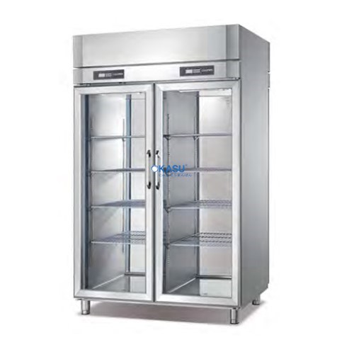 Tủ Trưng Bày Đứng 2 Cánh Kính Mở Hai Mặt Coolmes S1.0G4-ST - ảnh 1
