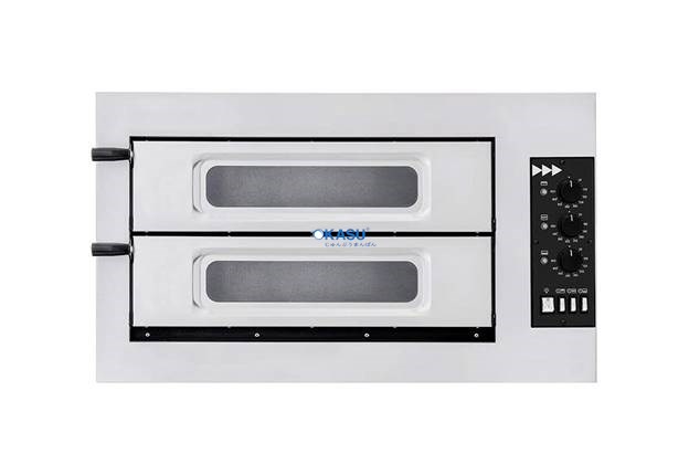Lò nướng bánh Pizza dùng điện Prismafood BASIC 2/50 GLASS 3T - ảnh 1