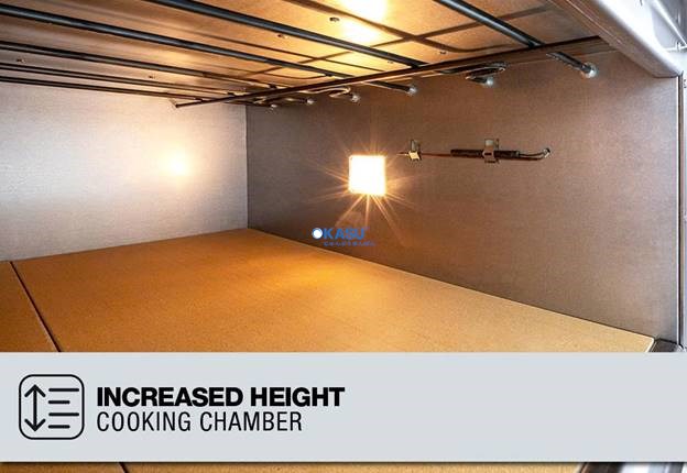 Lò nướng bánh Pizza dùng điện Prismafood TRAYS 6 ALTO GLASS - ảnh 4