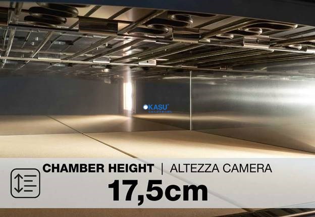 Lò nướng bánh Pizza dùng điện Prismafood MAIOR LE TRAYS 66L - ảnh 3