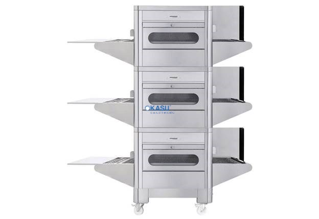 Lò nướng pizza băng chuyền gas Prismafood TUNNEL C40 GAS - ảnh 4