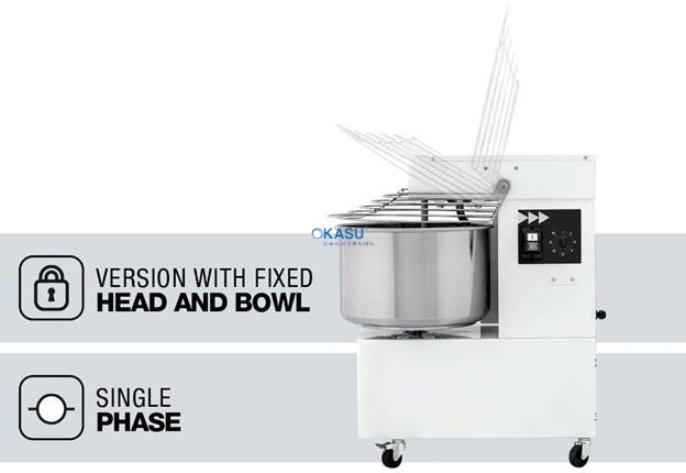 Máy trộn bột xoắn ốc Prismafood IBM 20 - ảnh 2