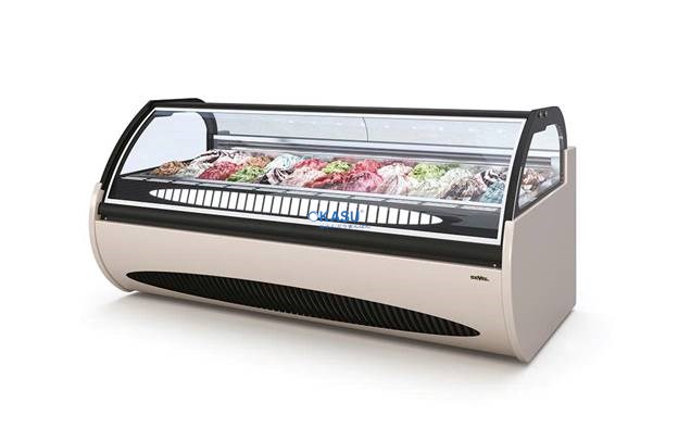Tủ trưng bày kem gelato Troy Sport - ảnh 2