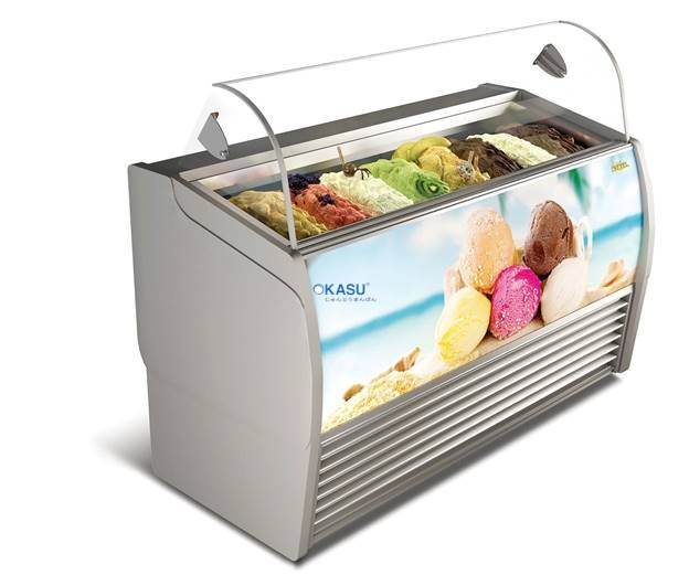 Tủ trưng bày kem gelato SLM - ảnh 4