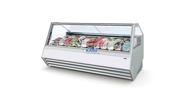 Tủ trưng bày kem gelato Prisma Vision New - ảnh 2