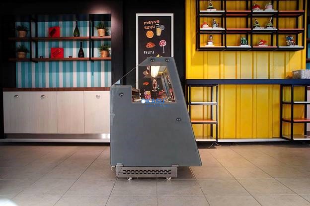 Tủ trưng bày kem gelato CONIC BAROQUE SLM - ảnh 4