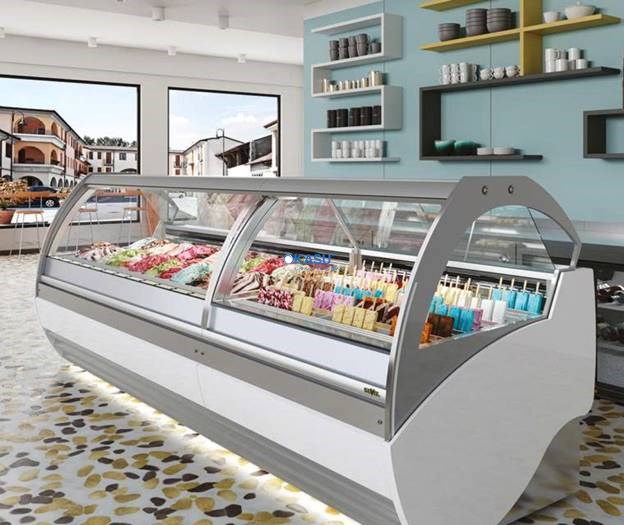 Tủ trưng bày kem gelato Troy (New) - ảnh 1