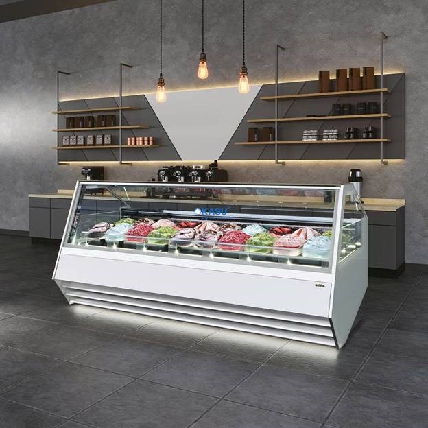 Tủ trưng bày kem gelato Prisma Vision New - ảnh 1