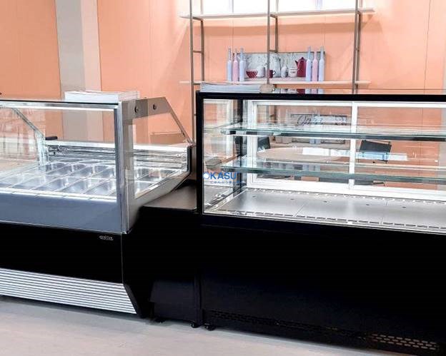 Tủ trưng bày kem gelato Smyrna Vision New Pastry - ảnh 3