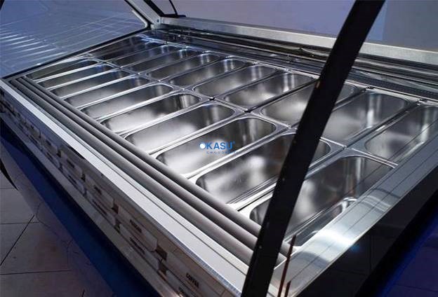 Tủ trưng bày kem gelato ASPEN NEW - ảnh 5