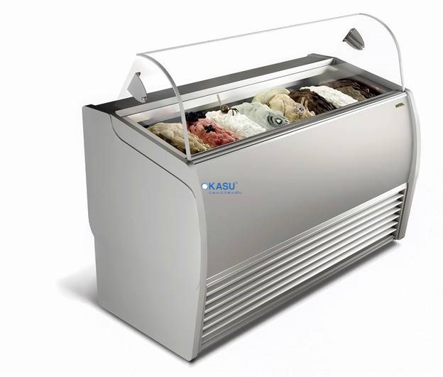Tủ trưng bày kem gelato SLM - ảnh 2
